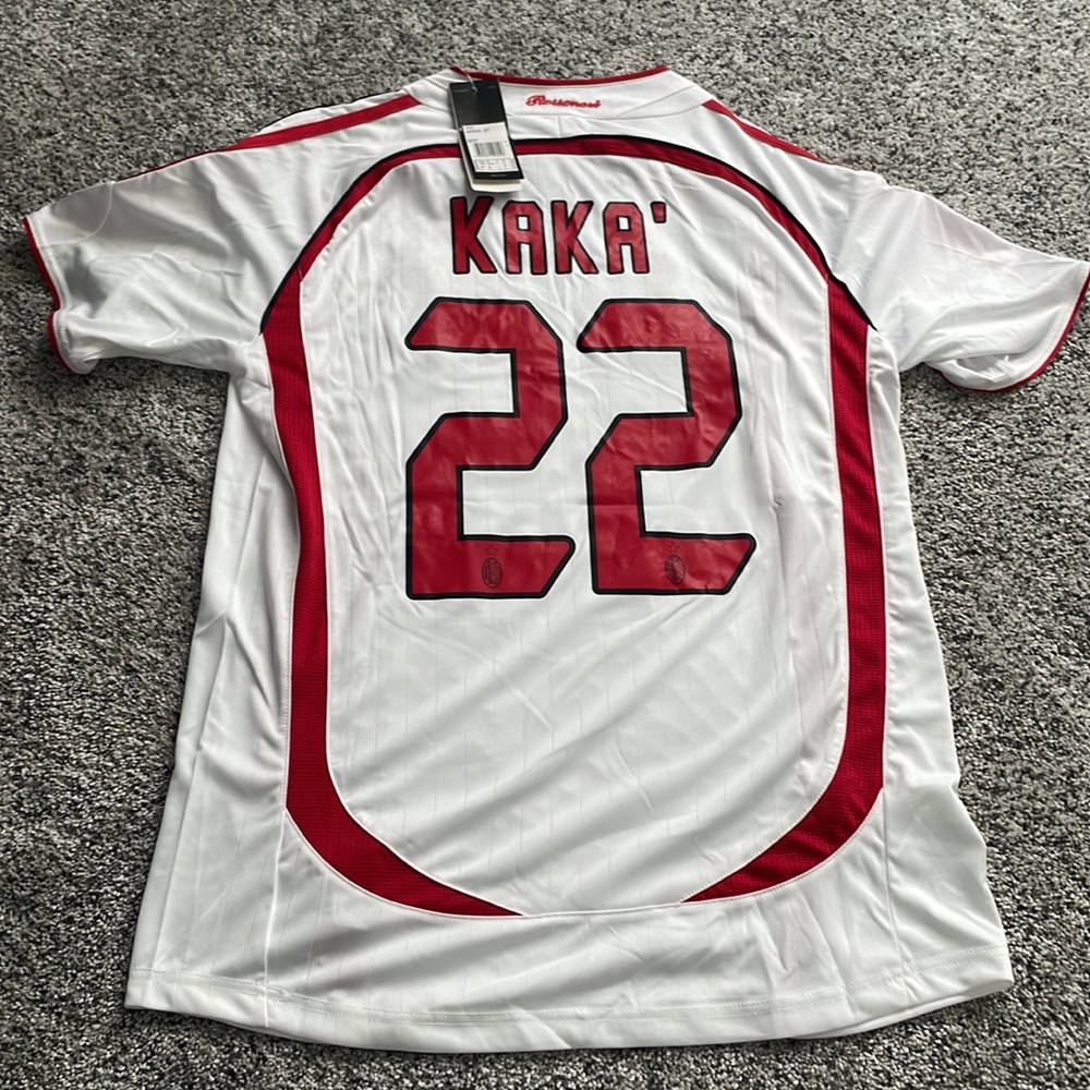 2006-2007 A.C. Milan Away Retro Kit – Kaka